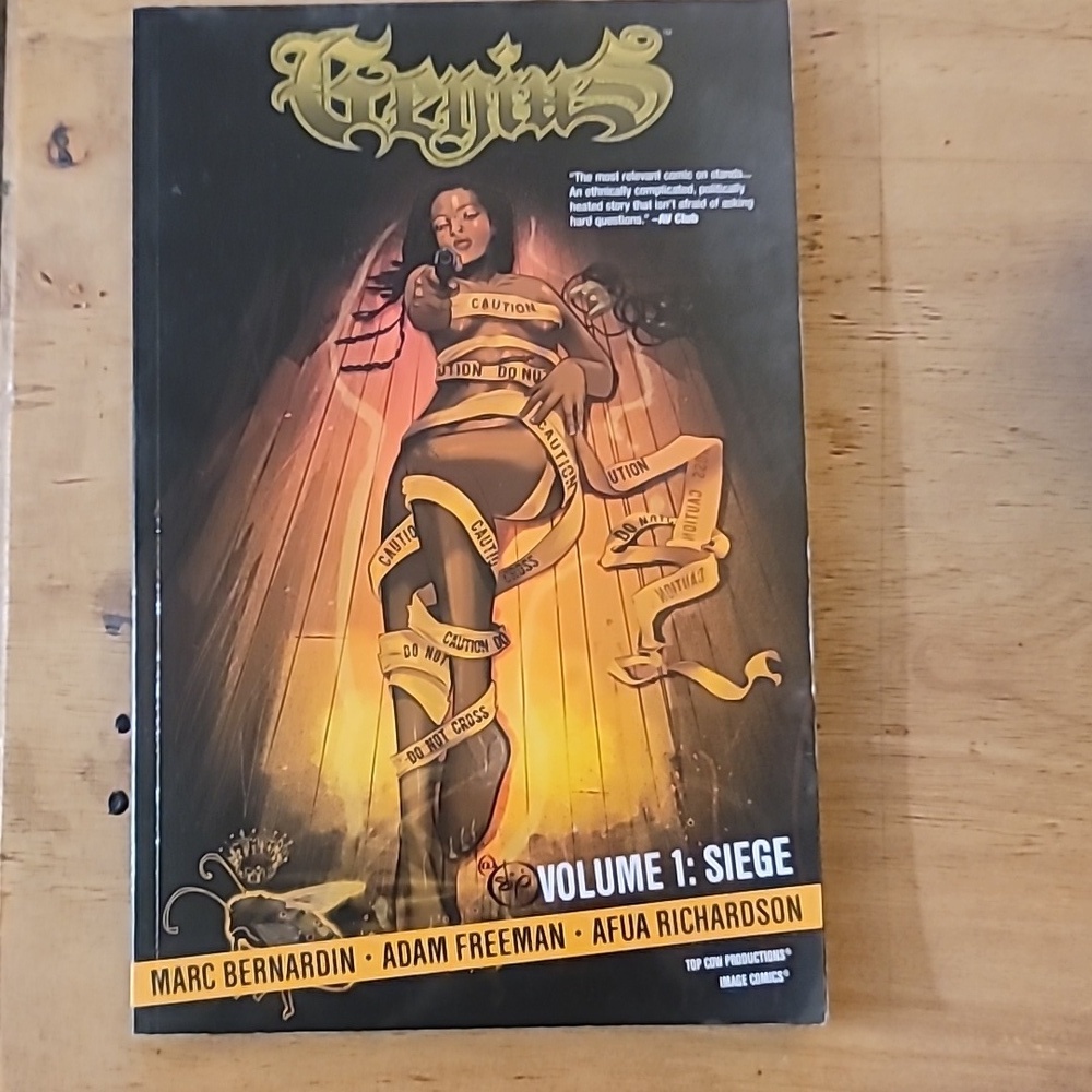 Image comic book entitled Genius